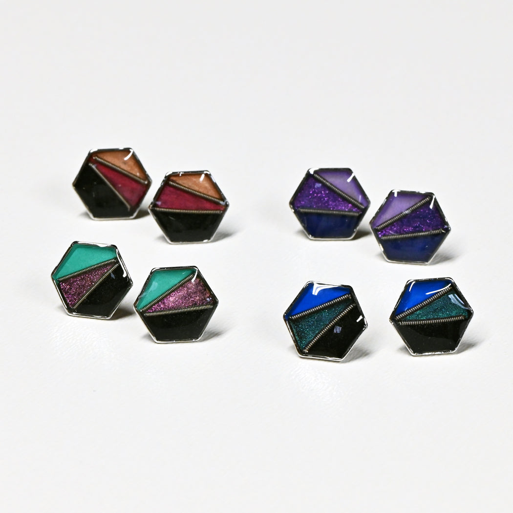 103- Hexagone pop pigment