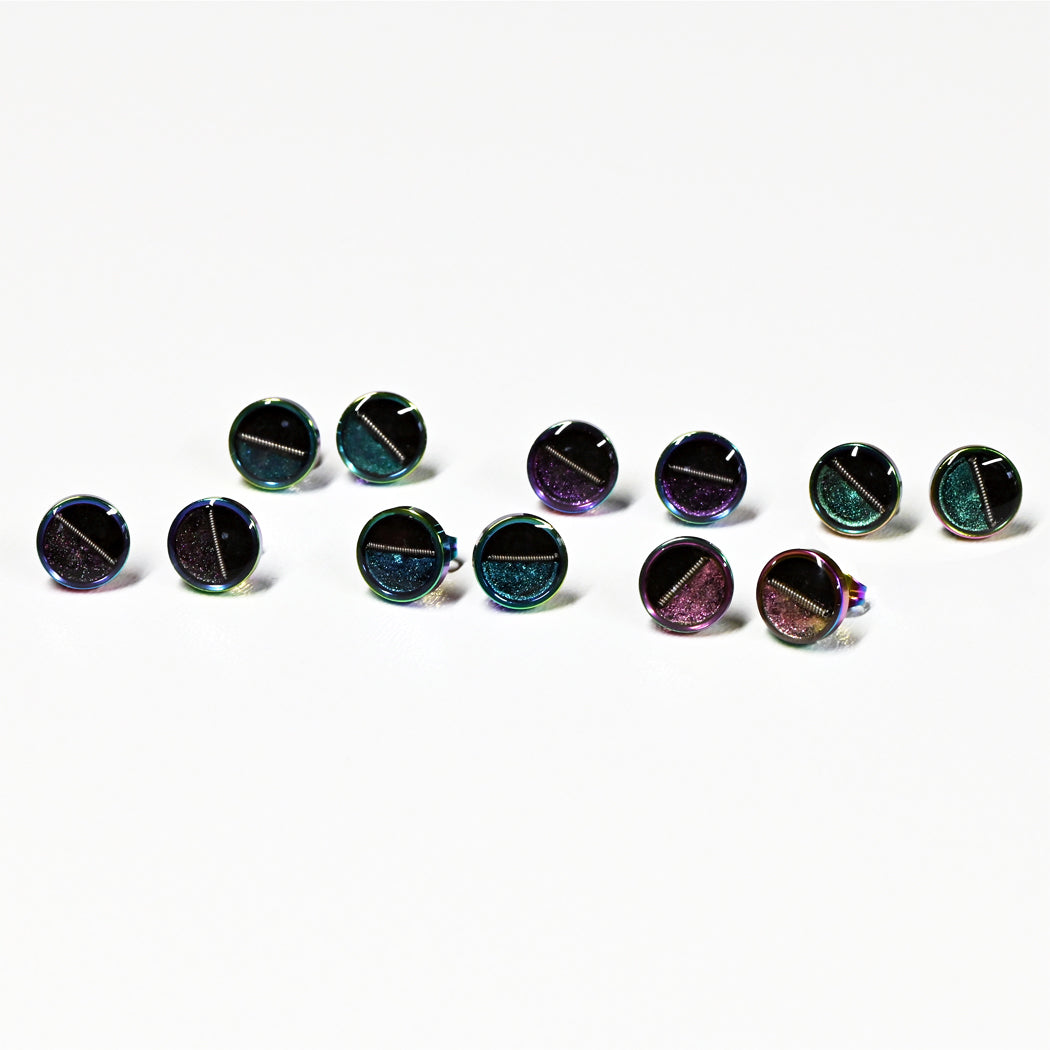 104-oil slick 10 mm Pop! pigments moitié noir