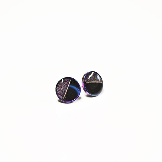 106-oil slick 14 mm Pop! pigments moitié noir